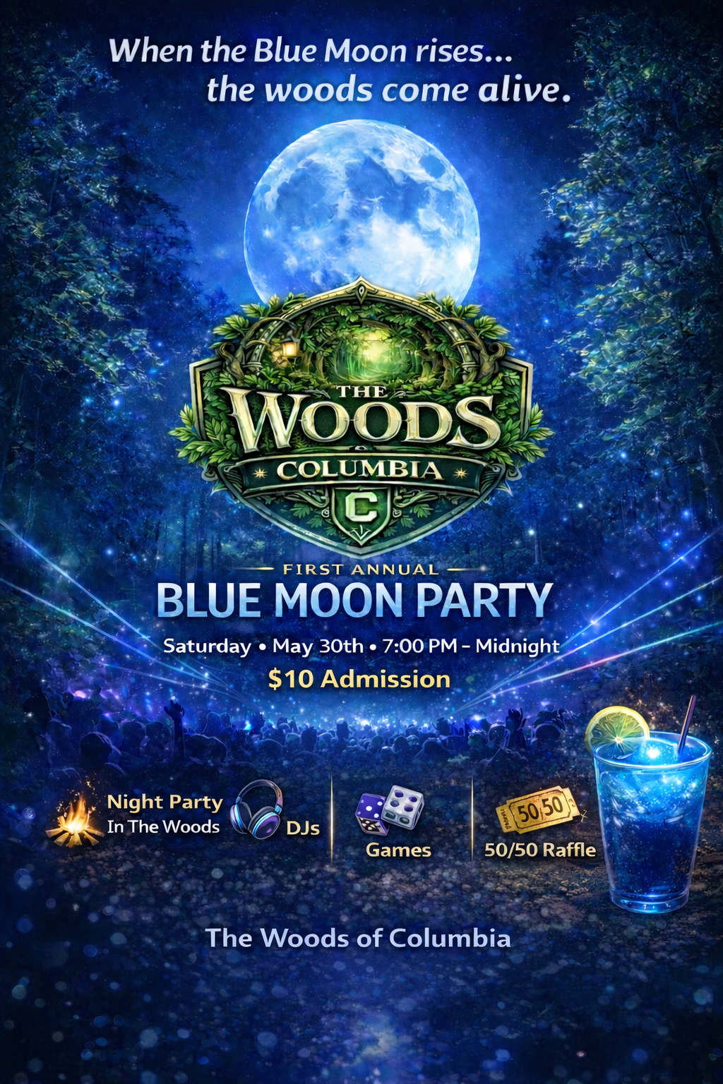 Blue Moon Party event image